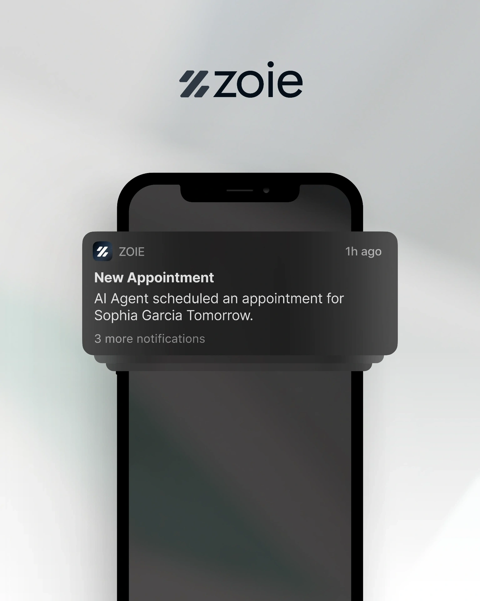 Zoie AI engages the lead